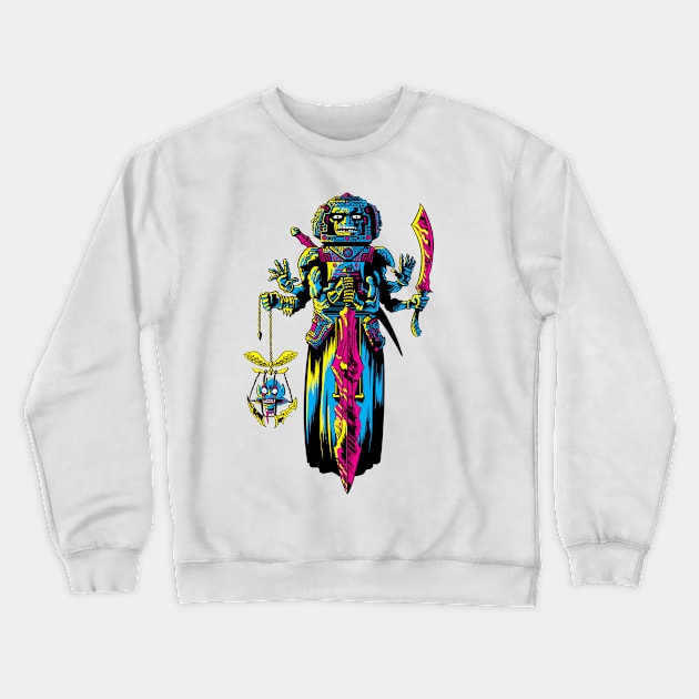 God Crewneck Sweatshirt by Max Schaller Art